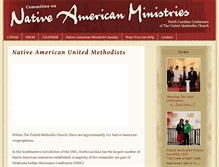 Tablet Screenshot of nativeamericanministries.org